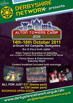 Alton Towers Camp 2011