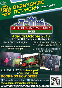 Alton Towers Camp 2013